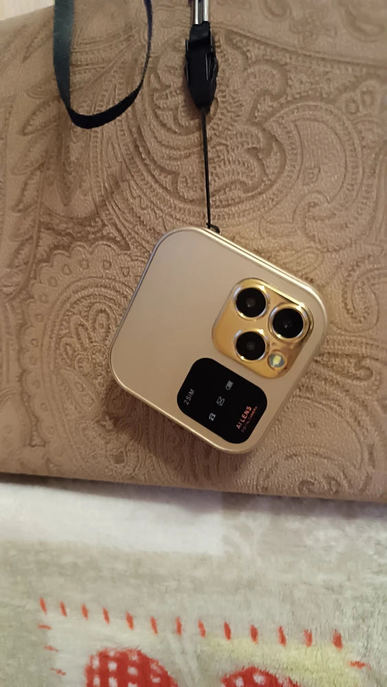 Mini Teléfono i16 Pro Flip Doble SIM
