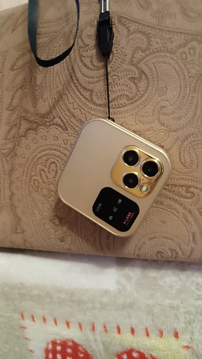 Mini Teléfono i16 Pro Flip Doble SIM