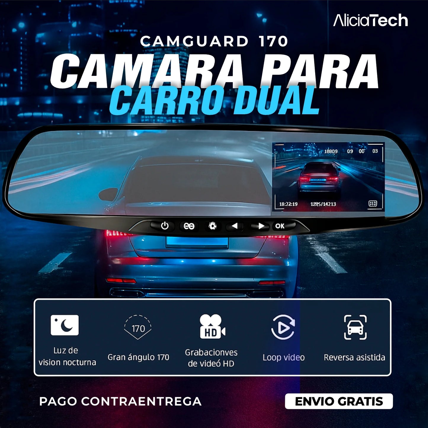 CAMARA PARA CARRO 3 EN 1
